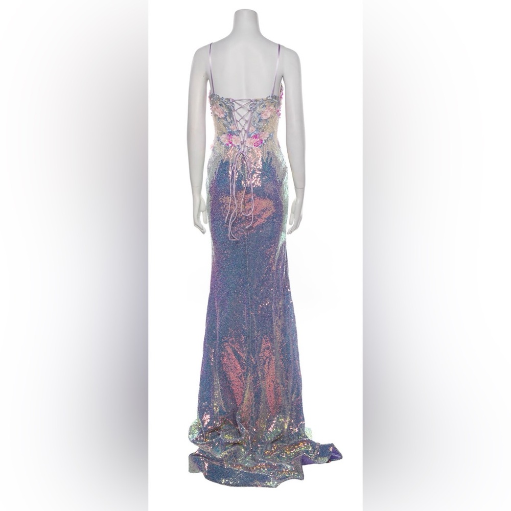 NEW Portia and Scarlett Iridescent Sequin Dress SIZE 18 PLUS STRETCH - Picture 3 of 6